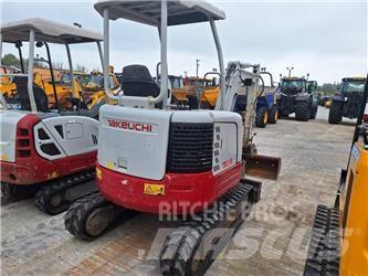 Takeuchi TB23R Mini ekskavatörler, 7 tona dek
