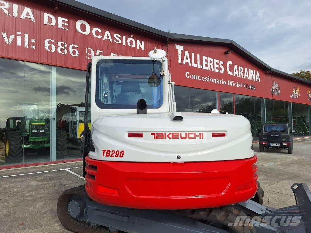 Takeuchi TB 290 Midi ekskavatörler 7 - 12 t