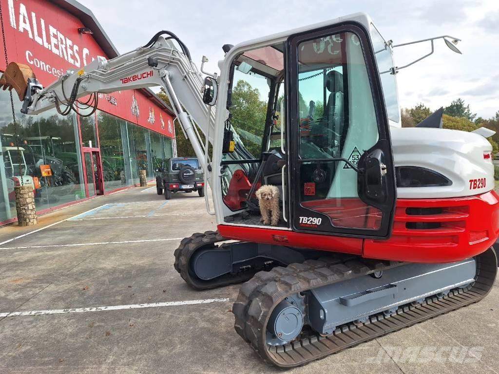 Takeuchi TB 290 Midi ekskavatörler 7 - 12 t