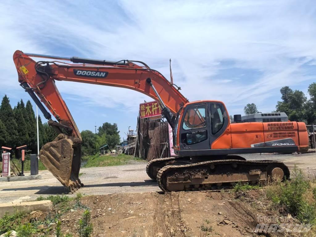Doosan DX 340 LC-9C Paletli ekskavatörler