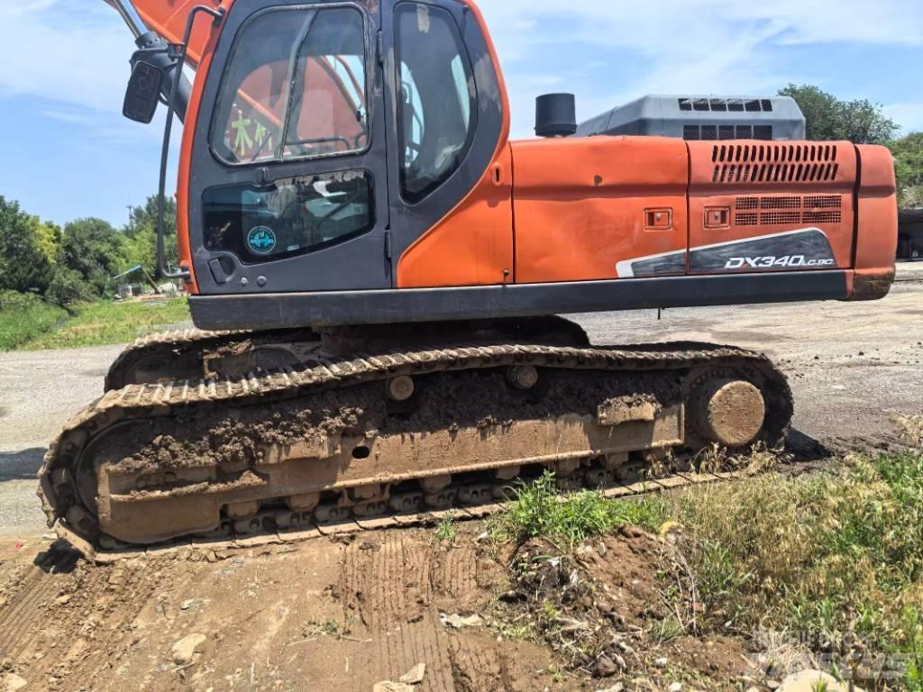 Doosan DX 340 LC-9C Paletli ekskavatörler
