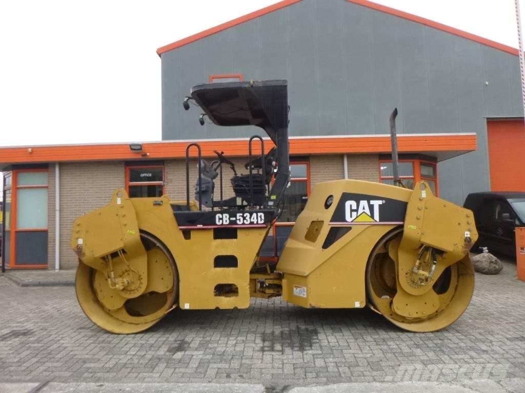 CAT CB 534 D Çift tamburlu silindirler