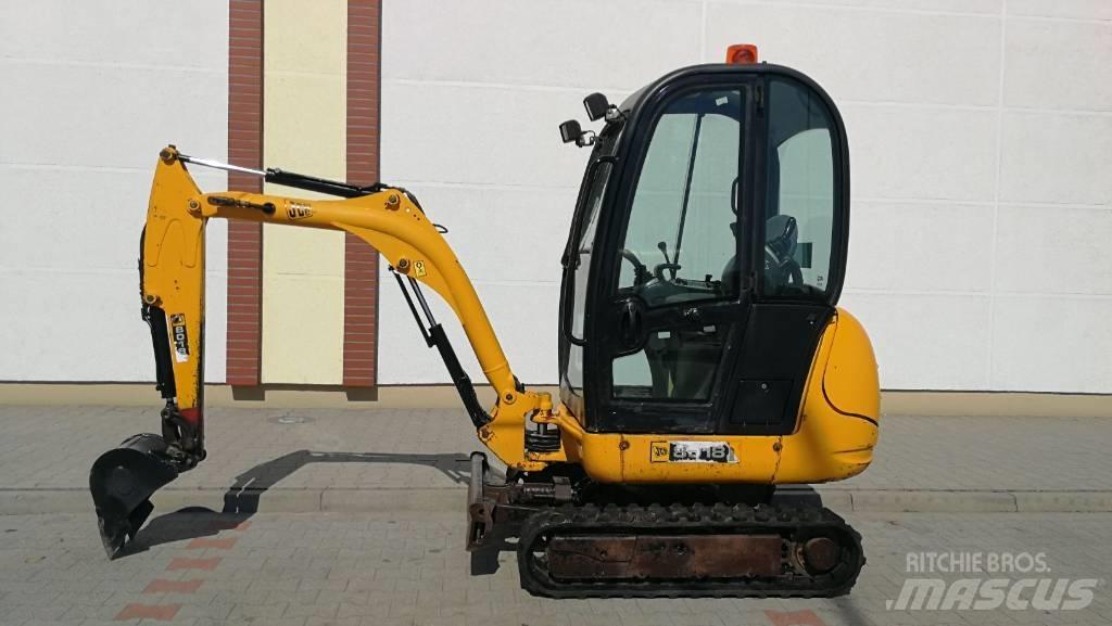 JCB 8018 Mini ekskavatörler, 7 tona dek