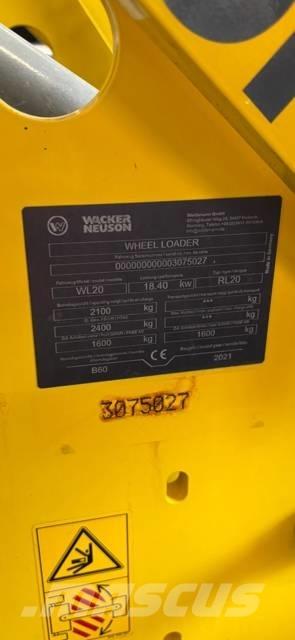 Wacker Neuson WL 20 Mini yükleyiciler