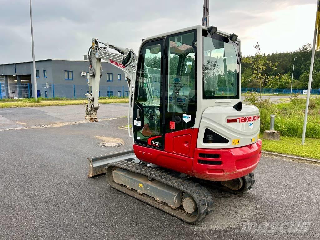 Takeuchi TB 235-2 V3 Mini ekskavatörler, 7 tona dek
