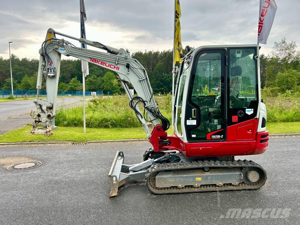 Takeuchi TB 235-2 V3 Mini ekskavatörler, 7 tona dek