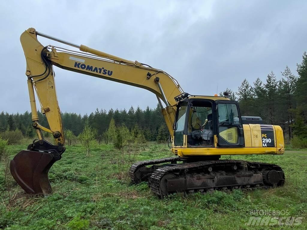 Komatsu PC 290 LC Paletli ekskavatörler