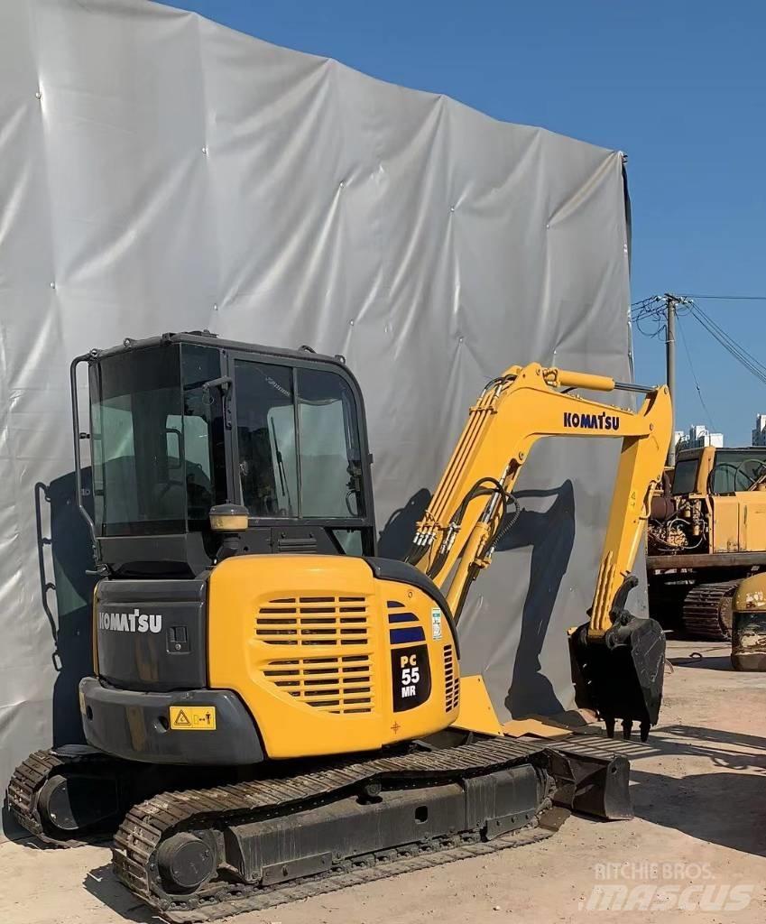 Komatsu pc55 Mini ekskavatörler, 7 tona dek