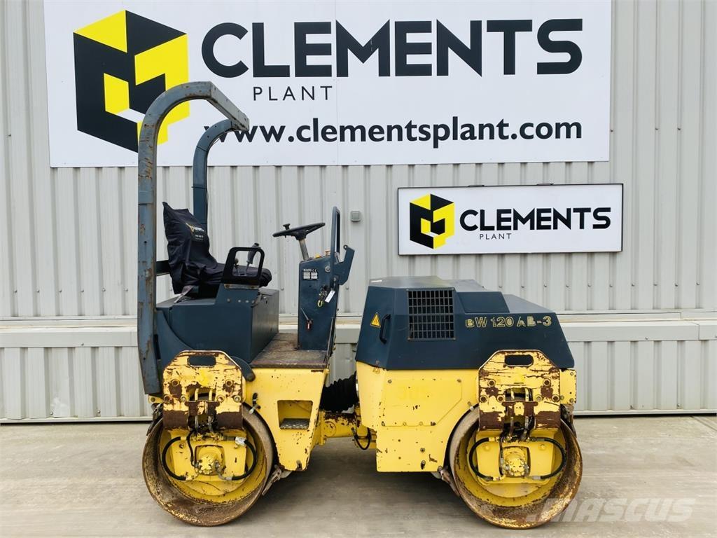 Bomag BW120AD-3 Çift tamburlu silindirler