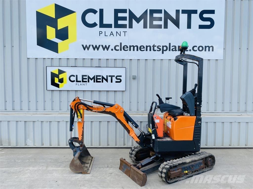 Doosan DX10Z Mini ekskavatörler, 7 tona dek