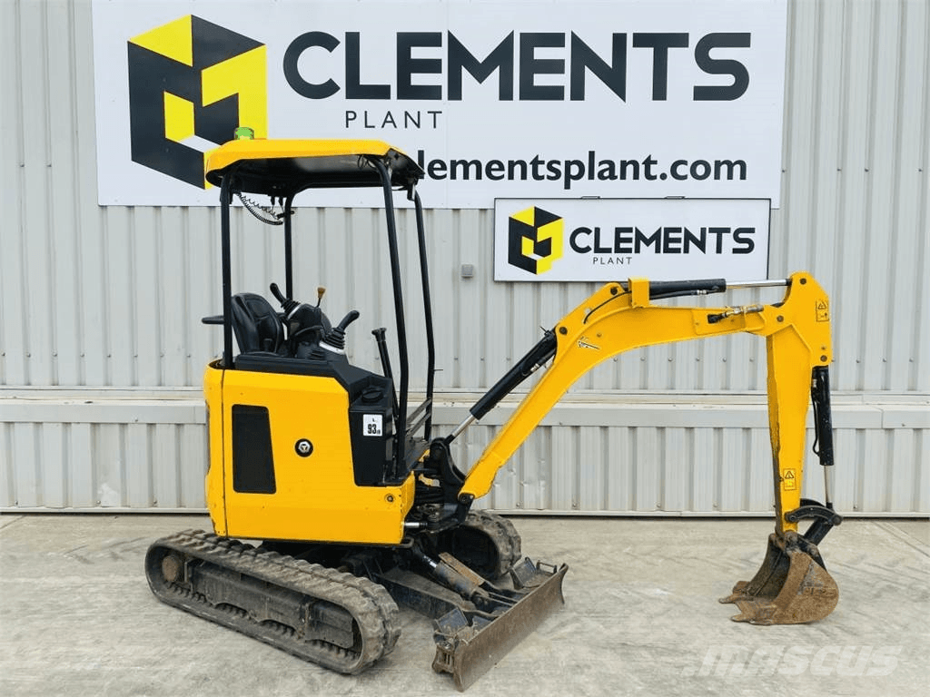 JCB 18Z-1 Mini ekskavatörler, 7 tona dek