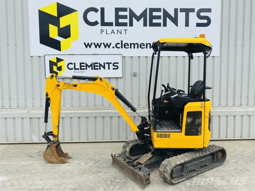 JCB 18Z-1 Mini ekskavatörler, 7 tona dek