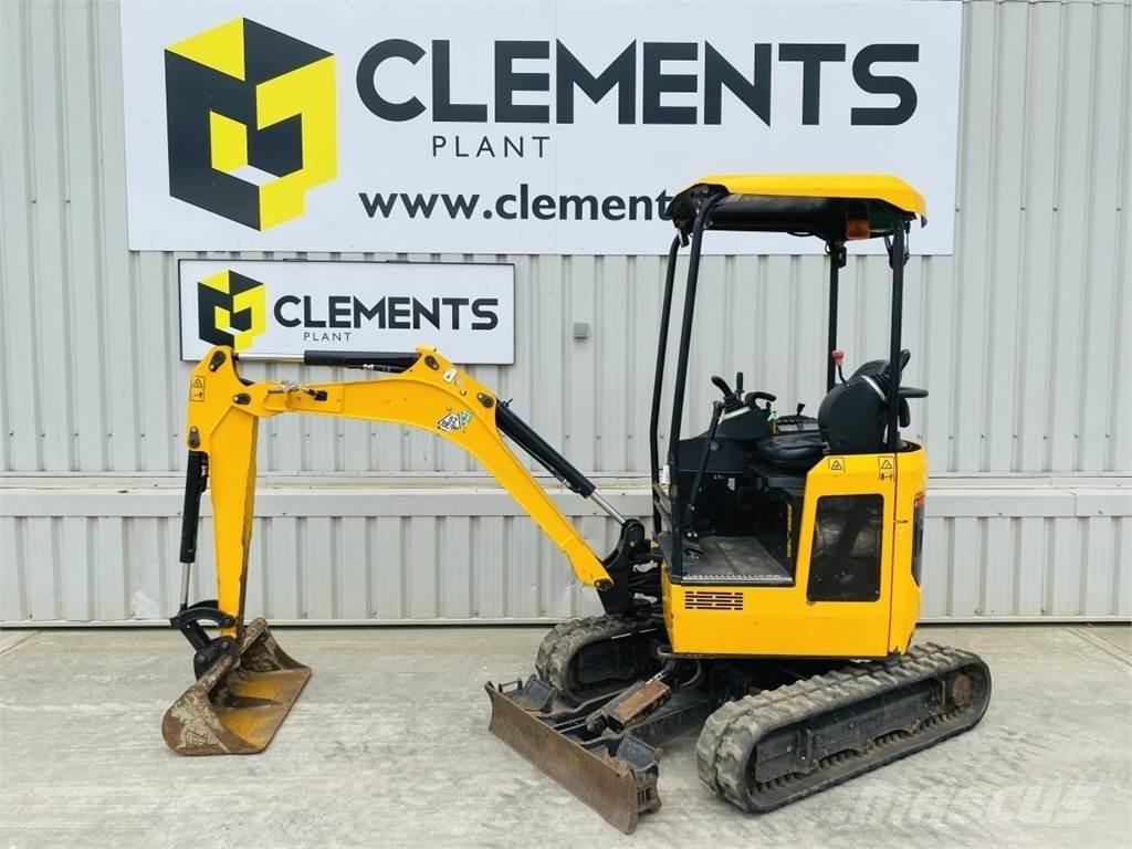 JCB 18Z-1 Mini ekskavatörler, 7 tona dek