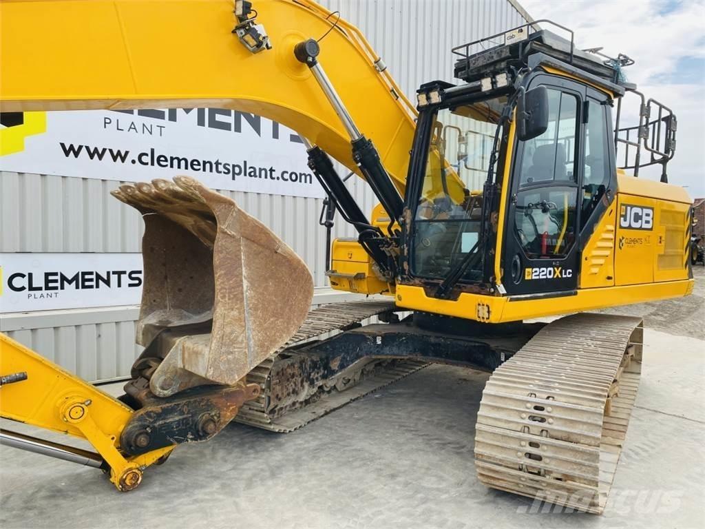 JCB 220X L Paletli ekskavatörler