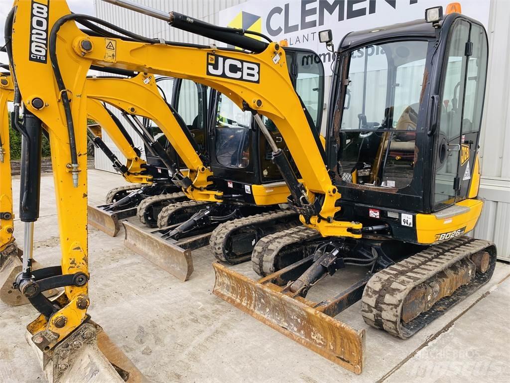 JCB 8026CTS Mini ekskavatörler, 7 tona dek