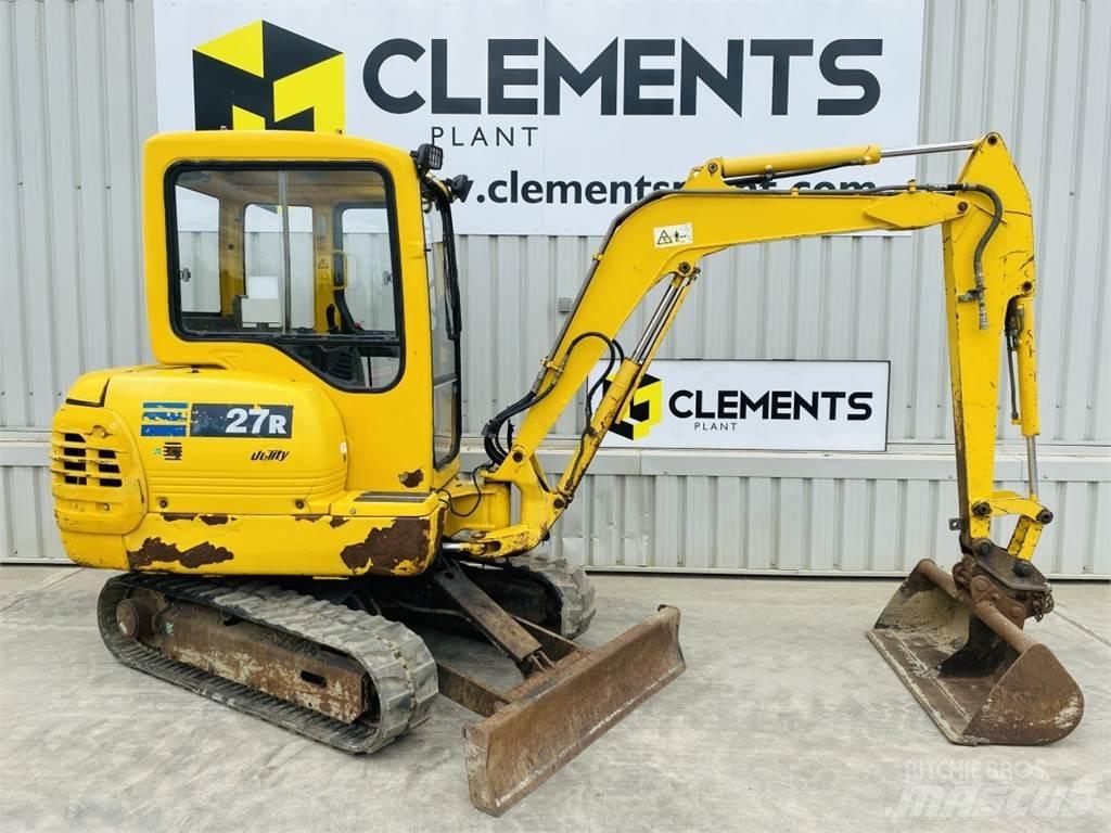 Komatsu PC27R-8 Mini ekskavatörler, 7 tona dek
