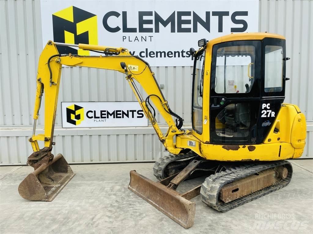 Komatsu PC27R-8 Mini ekskavatörler, 7 tona dek