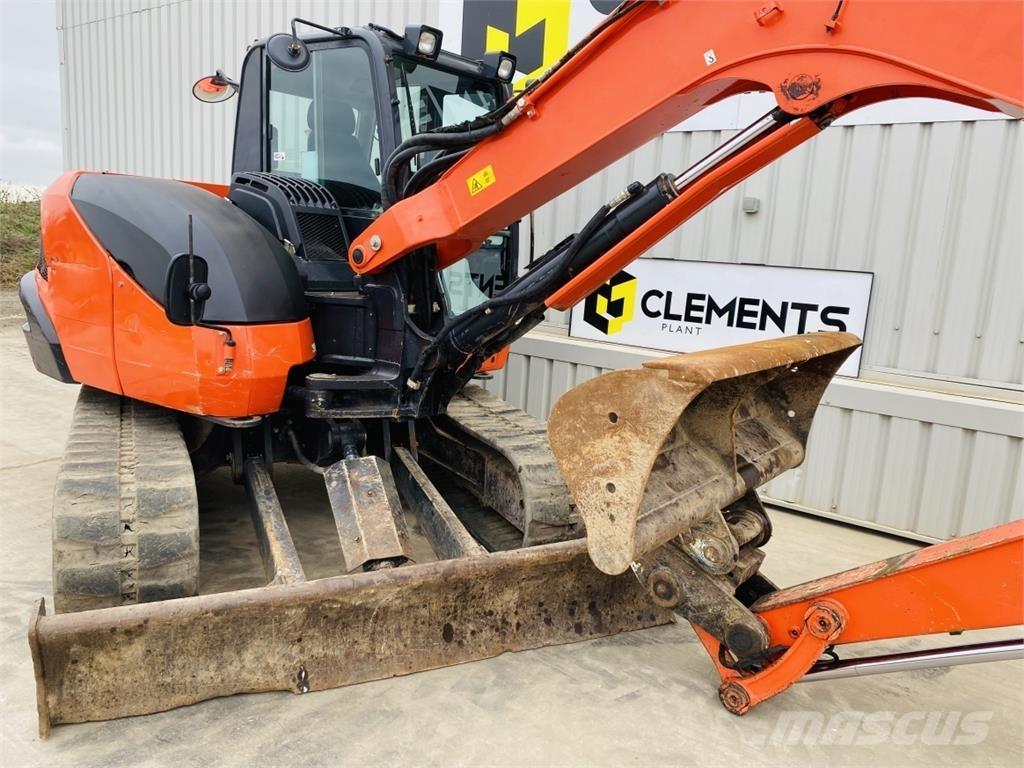 Kubota KX080-4a Midi ekskavatörler 7 - 12 t