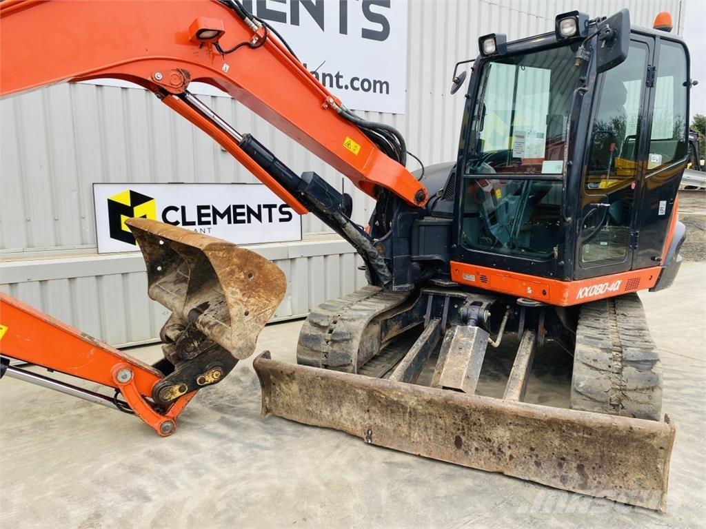 Kubota KX080-4a Midi ekskavatörler 7 - 12 t