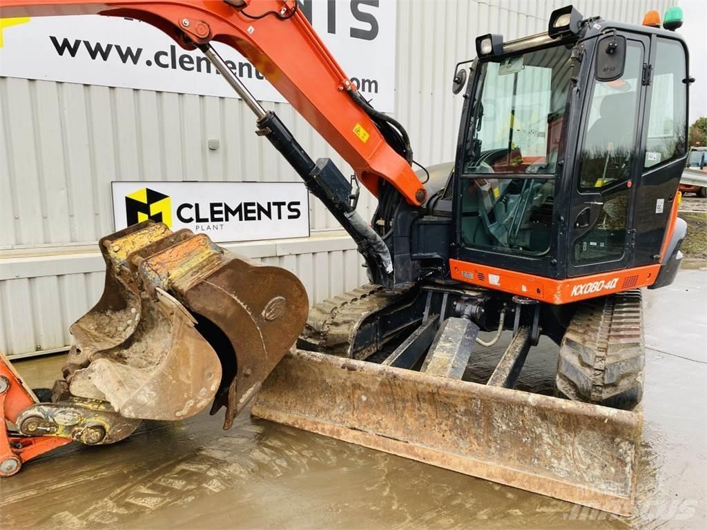 Kubota KX080-4a Midi ekskavatörler 7 - 12 t
