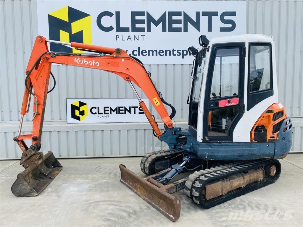 Kubota KX91-3 Mini ekskavatörler, 7 tona dek