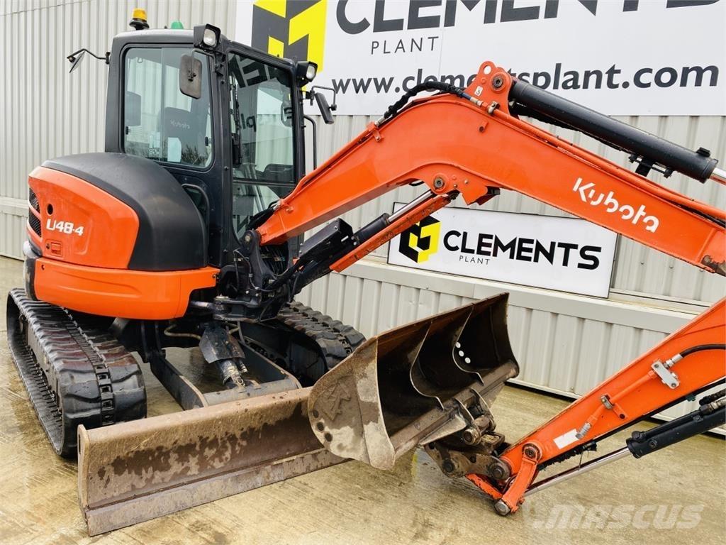 Kubota U48-4 Midi ekskavatörler 7 - 12 t