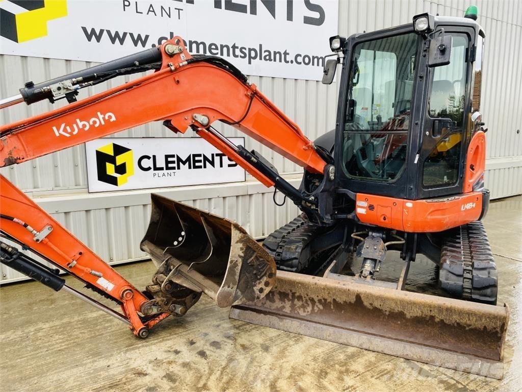 Kubota U48-4 Midi ekskavatörler 7 - 12 t