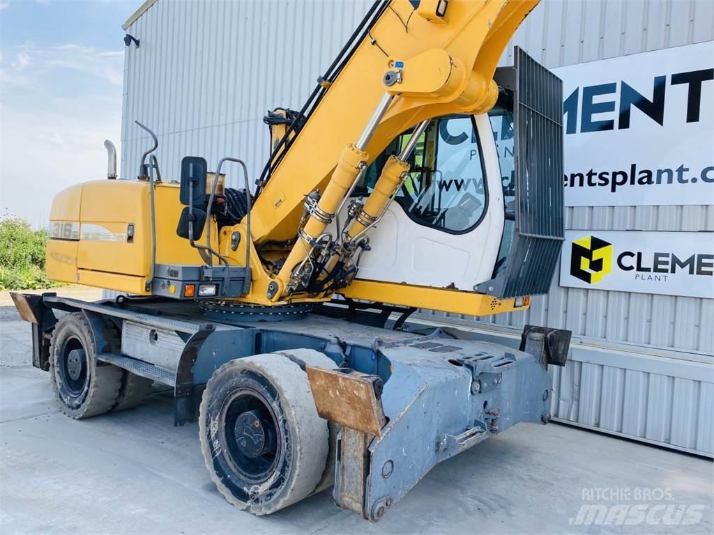 Liebherr 316 Paletli ekskavatörler