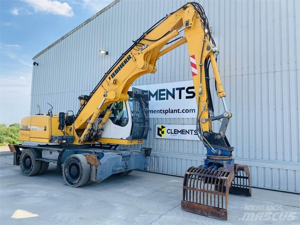 Liebherr 316 Paletli ekskavatörler