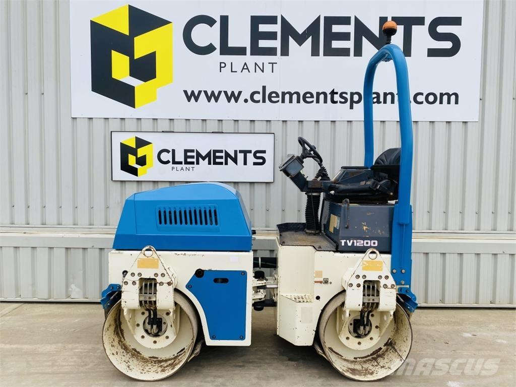 Terex TV1200 Çift tamburlu silindirler