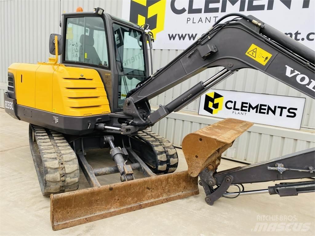 Volvo EC55C Midi ekskavatörler 7 - 12 t