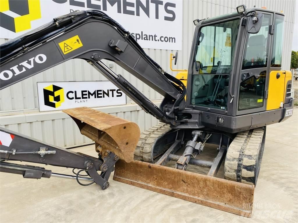 Volvo EC55C Midi ekskavatörler 7 - 12 t