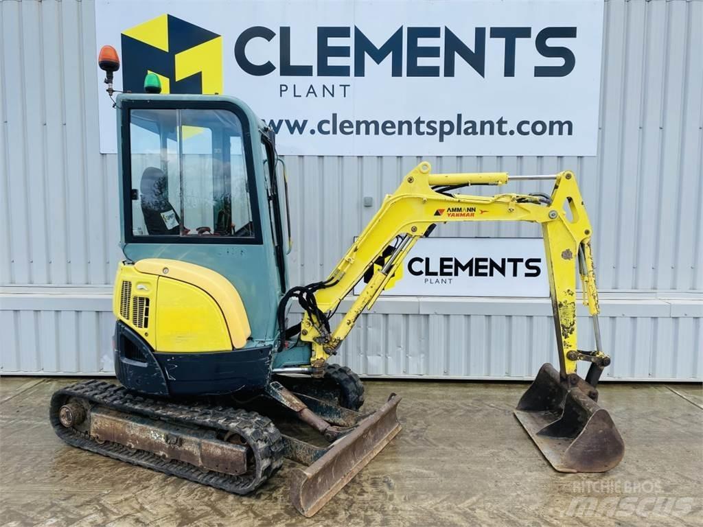 Yanmar Vio20-3 Mini ekskavatörler, 7 tona dek