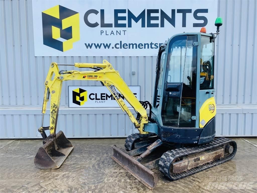 Yanmar Vio20-3 Mini ekskavatörler, 7 tona dek