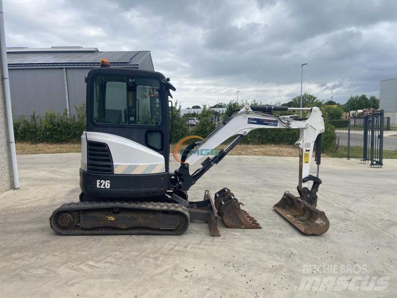 Bobcat E 26 Lastik tekerli ekskavatörler