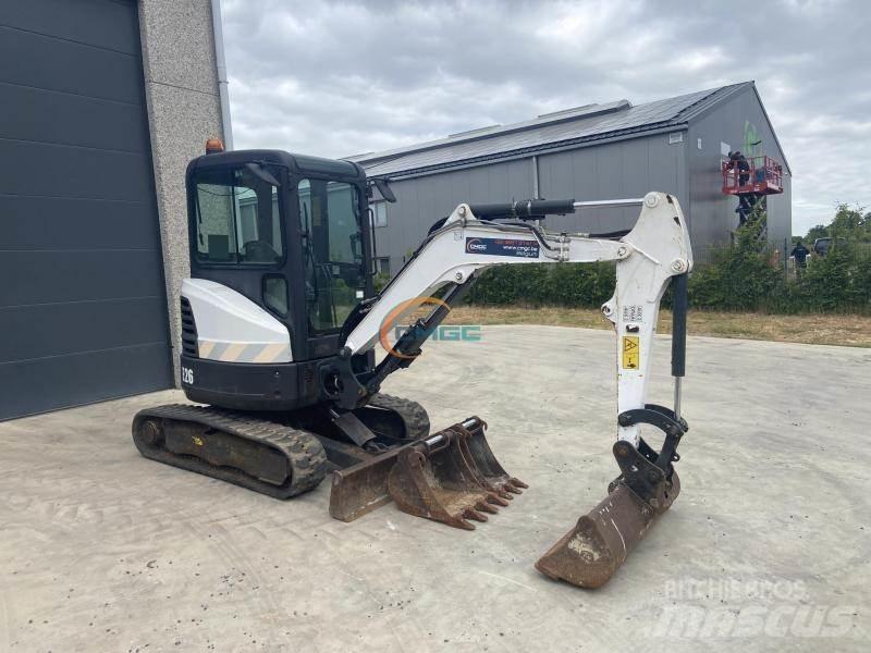 Bobcat E 26 Lastik tekerli ekskavatörler