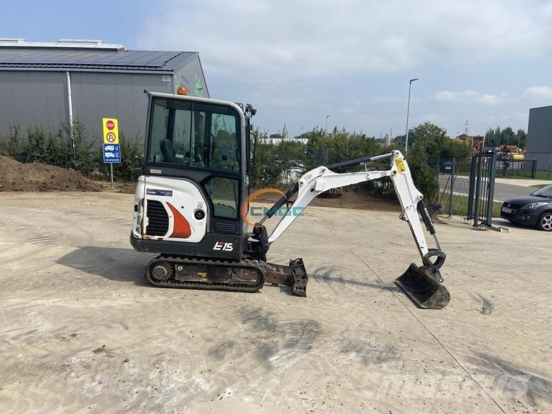 Bobcat E19 Lastik tekerli ekskavatörler
