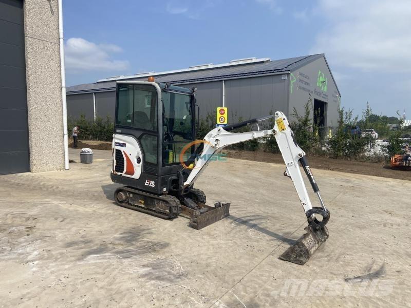 Bobcat E19 Lastik tekerli ekskavatörler