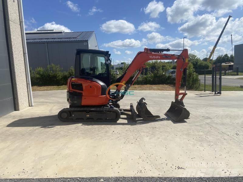 Kubota U36-4 Lastik tekerli ekskavatörler