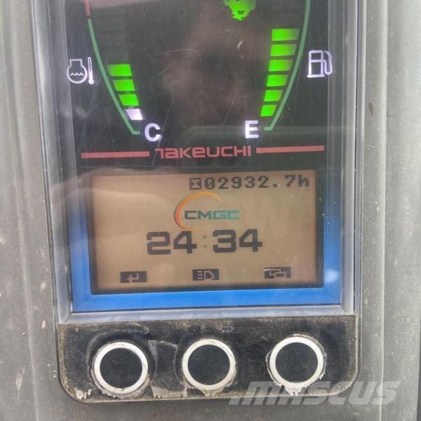 Takeuchi TB216 Lastik tekerli ekskavatörler