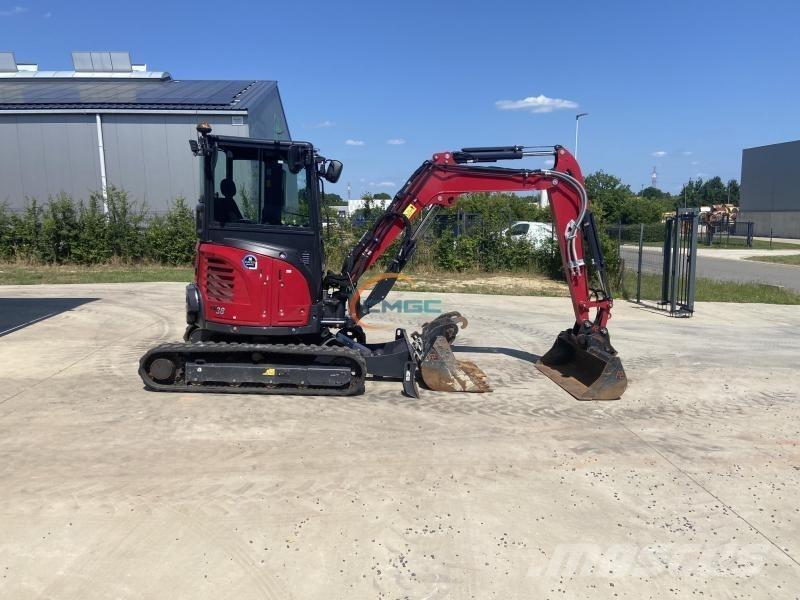 Yanmar VIO38-6 Lastik tekerli ekskavatörler