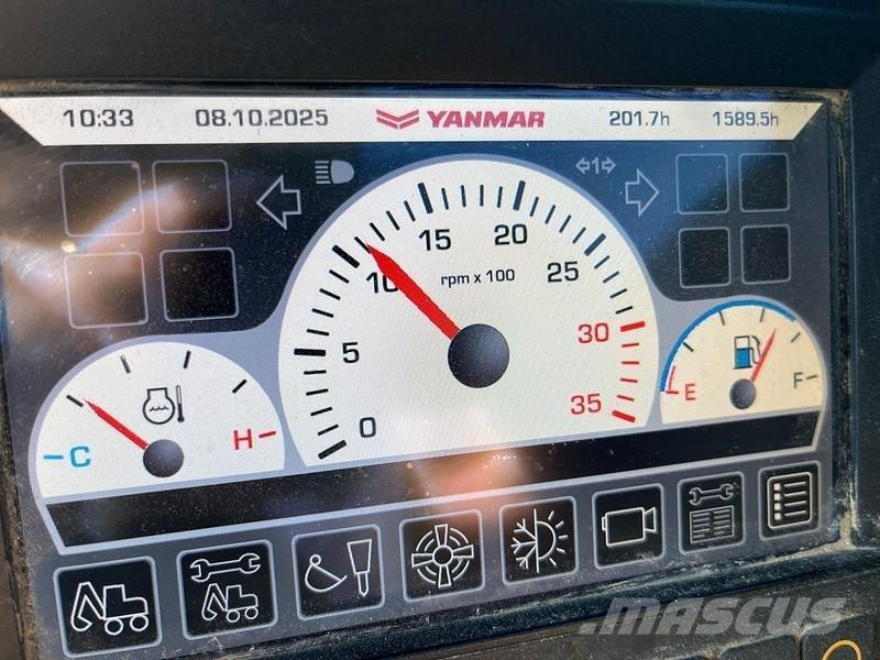 Yanmar SV120 Paletli ekskavatörler