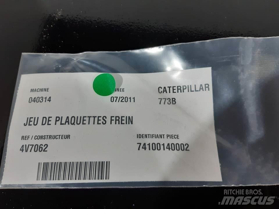 CAT 773B Paletler