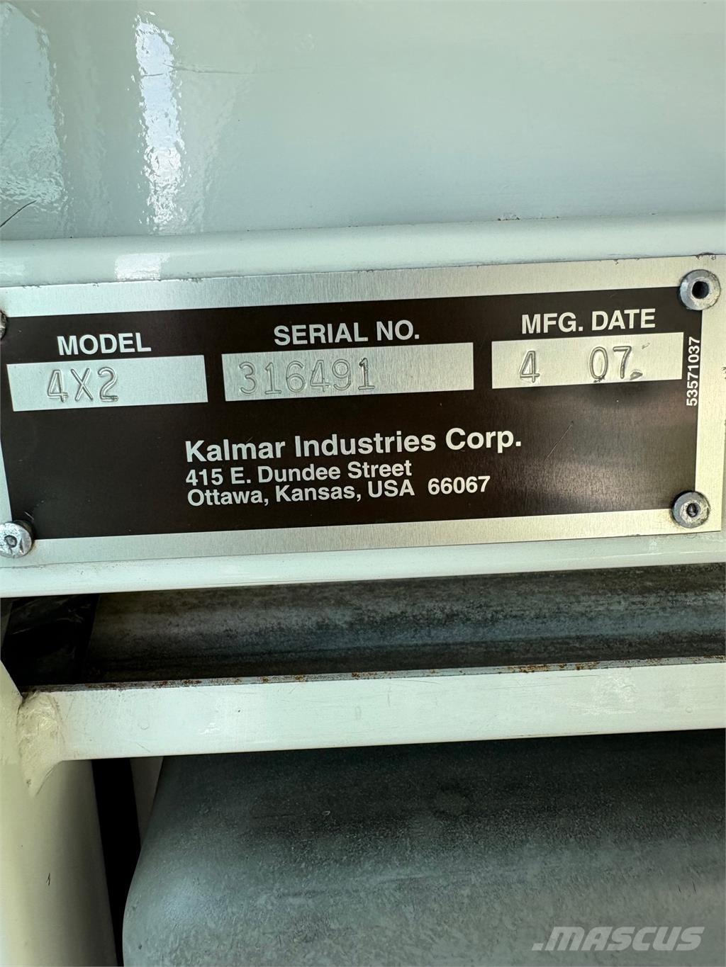 Kalmar OTTAWA Diger kamyonlar