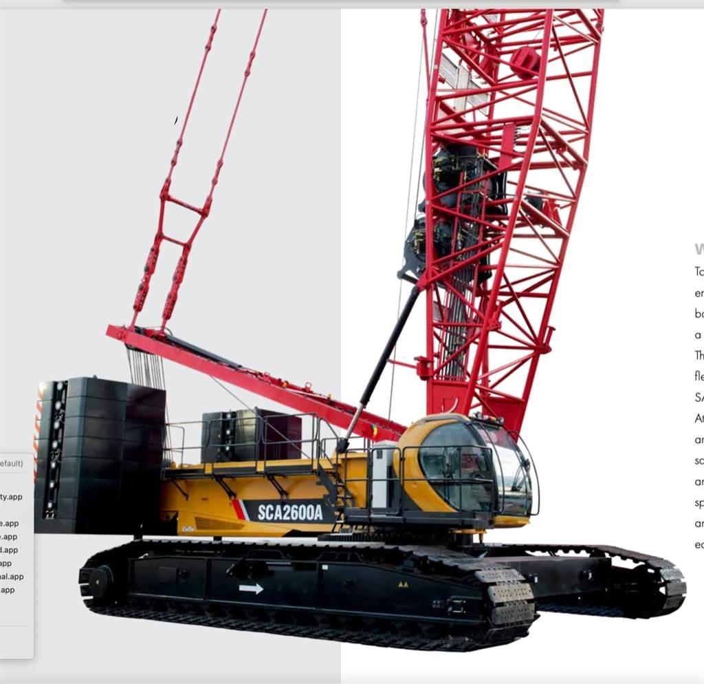 Sany SCA2600A Paletli vinçler