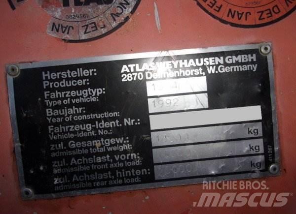 Atlas 1304 Lastik tekerli ekskavatörler
