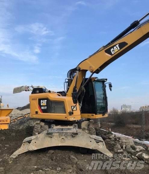 CAT M317 F Lastik tekerli ekskavatörler