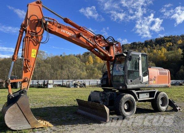 Hitachi ZX 210W-3 Lastik tekerli ekskavatörler