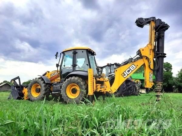 JCB 4CX +Piling Master Kazıcı yükleyiciler - beko loder