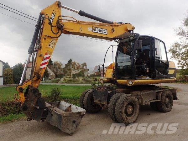 JCB JS 160 W Lastik tekerli ekskavatörler